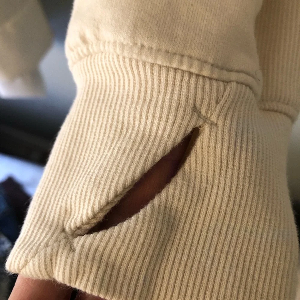 All in Motion Cream Crew Neck, Small - Picture 2 of 7